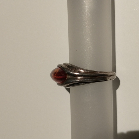 Sterling silver Ring amber - Picture 2 of 5